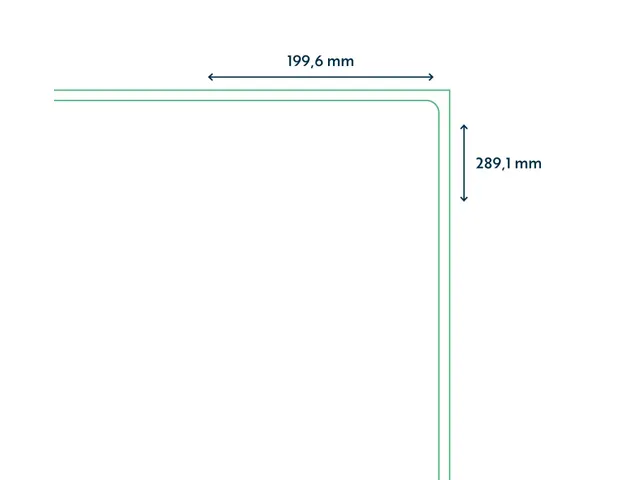 Etiketten Zelfklevend Wit 1 op A4 199.6x289.1mm 1000 Vel