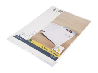Envelop Raadhuis 229x324 C4 VR akte plakstrip wit 120gr 25 stuks - 2