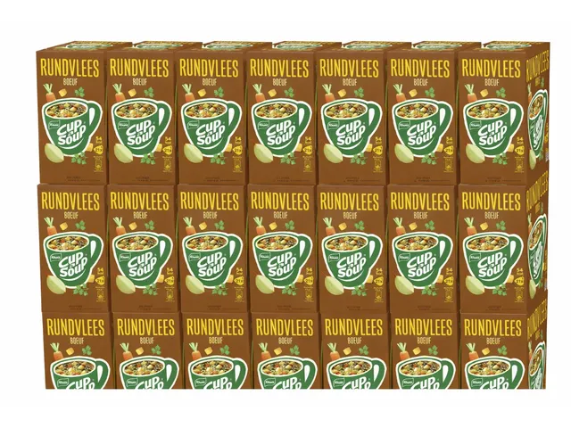 Cup-a-Soup Knorr rundvlees 21x175ml Voordeelbundel