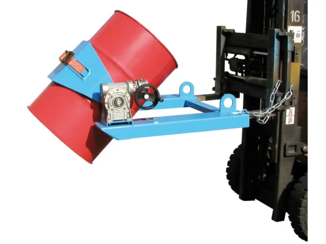 Vatenkantelaar Draagverm. 0.3t Voor Stalen En Kunststof Vaten Slinger