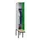locker met bank,HxBxD 2120x300x815mm,1vak,vak B 300mm,draaigrendel
