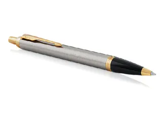 Balpen Parker IM Brushed Metal GT Medium Blauwe inkt - 5
