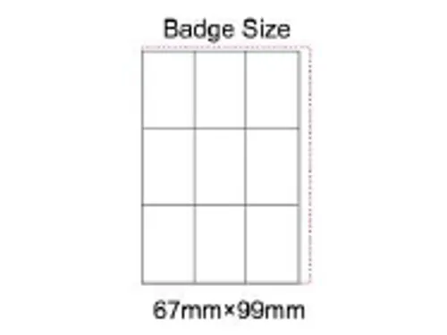 Lamineerhoes 67x99mm 125mic Pak 100 Stuks
