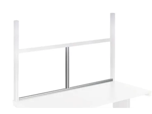 frame,v. montagetafel,HxB 500x1800mm,aluminium