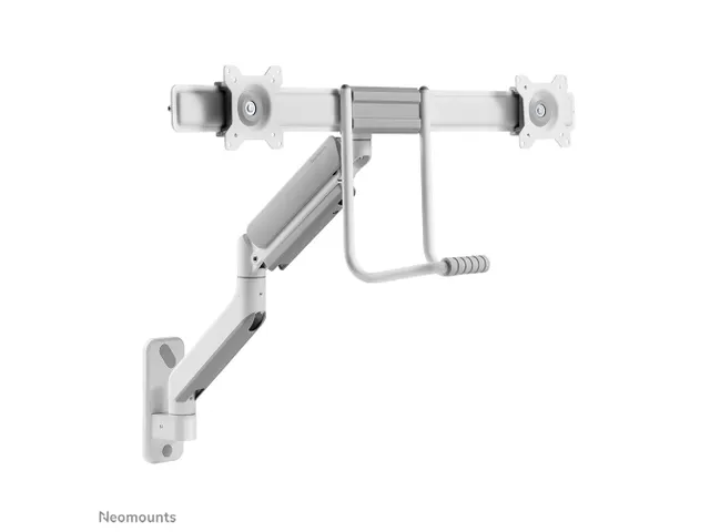 Neomounts NEXT AWL75-450WH Muuradapter monitorarm - 100% plasticvrije