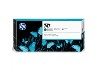 HP Inktcartridge 747 Chromatisch Groen 300 ml P2V84A - 1