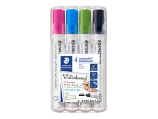 Whiteboardmarker Staedtler Lumocolor 351 set à 4 stuks fun assorti - 1