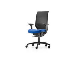 Dauphin Bureaustoel Shapemesh Plus met synchroonmechanisme Blauw