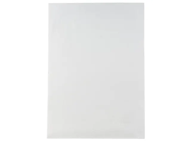 L-map, ft A4, PP 0.12mm, pak van 25 stuks, transparant gekorreld