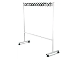 garderoberek,verrijdbaar,HxLxB 1700x550x1700mm,28haak,Staal/kunststof