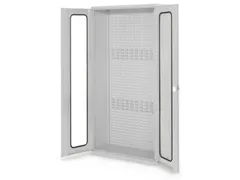 kast met sleufplaat,HxBxD 1950x1000x410mm,cil.-slot,sokkel