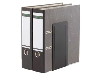 Boekensteun MAUL Pro 140x120x240mm set 2 staal zwart - 2