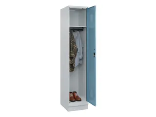 locker,HxBxD 1950x400x500mm,1vak,vak B 400mm,cil.-slot,sokkel - 1