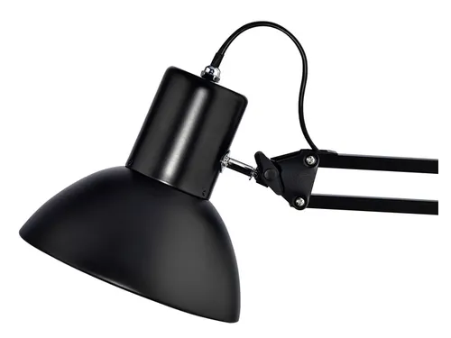 Unilux Success 66 bureaulamp met klem en voet Zwart