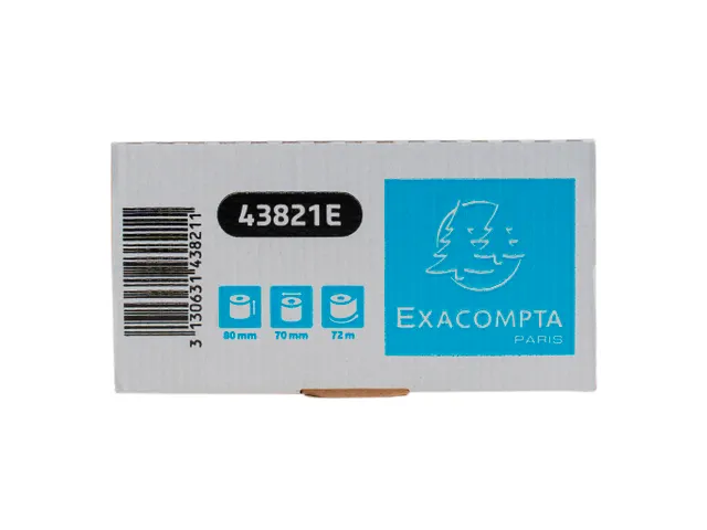 Exacompta Kassarol 80mmx70mmx12 mm 72 Meter 48 Gram