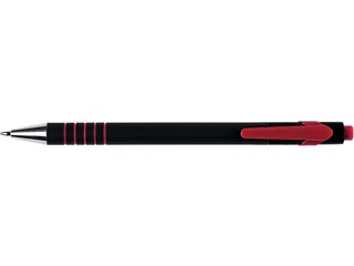 Balpen Lambda Intrekbaar Medium Rood - 2