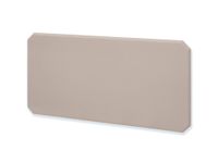 akoestische wandabsorber HxB 600x1200mm stof beige