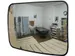 Miroir de sécurité intérieur Convex rectangulaire 600x800mm