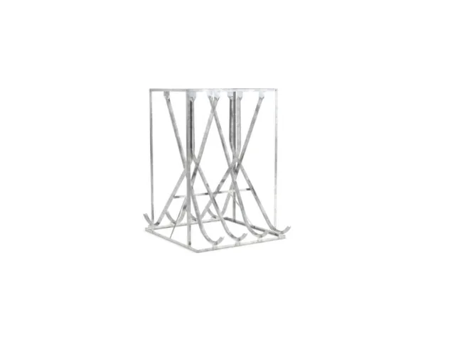 range vélos semi-vertical,L 1400mm,2x4emplacements de réglage