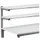 ESD-legbord voor montagetafel B 1500mm HxD 25x310mm hout lichtgrijs