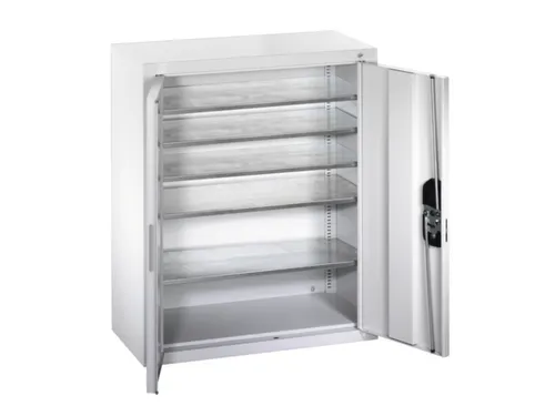 Kast Met Openslaande Deuren 830x700x300mm 5legborden Staal Ral7035