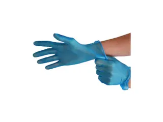 Vinyl Handschoenen Poedervrij Blauw Maat L 1000 Stuks - 3