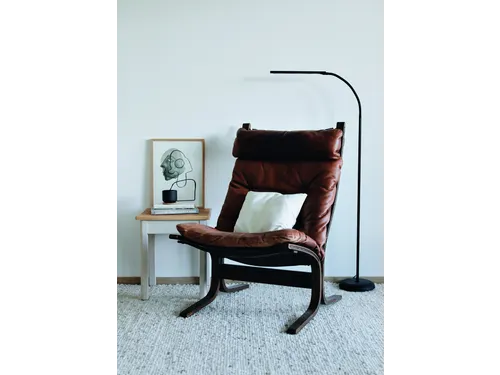 Vloerlamp MAUL Pirro LED dimbaar zwart
