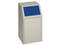 Afvalverzamelaar 39 liter binnenbak sticker papier klep aan voorzijde
