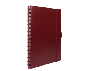 Notitieboek Multo Hannibal A5 kunstleder bordeaux - 5