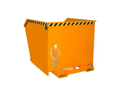 Kiepbak voor spaanders,HxLxB 1090x1640x1280mm,1,5m³,draagverm. 1500kg