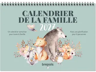 gezinskalender weekoverzicht, Franstalig, 2026 - 1