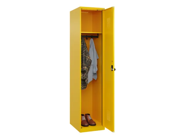 locker,HxBxD 1850x400x500mm,1vak,vak B 400mm,draaigrendel