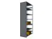 paroi latérale,p. rayonnage sans boulons,HxP 3000x600mm,galvanisé