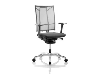Grammer Office Bureaustoel Sail Rugleuning met netbekleding zwart - 4
