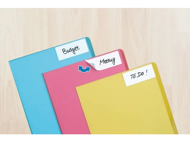 HERMA 10618 Verwijderbare universele etiketten 52x82mm Wit 96 stuks