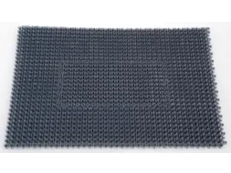 Schoonloopmat Grof Vuil Ldpe 57x86 Donkergrijs