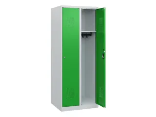 schoollocker,HxBxD 1530x600x500mm,2vak,vak B 300mm,cil.-slot - 1