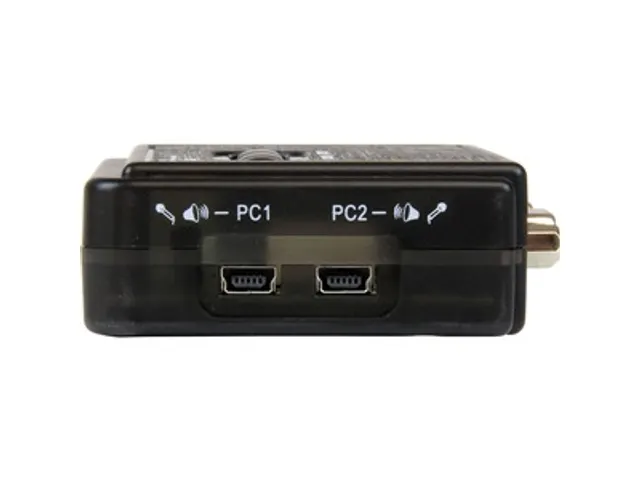 2-Poorts USB KVM Switch met Audio