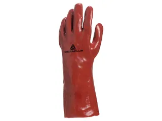 Delta Plus PVC 7335 PVC handschoenen, rood, maat 10, 12 paar - 1