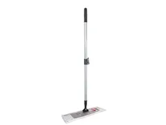 brede mopset,B 500mm,microvezel-mop,aluminium-steel,mop wit/blauw