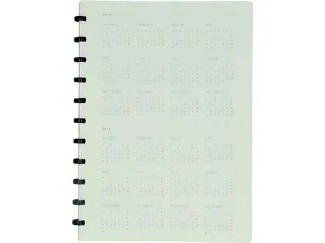 Atoma Meetingbook, Ft A4, Zwart, Geruit 5mm