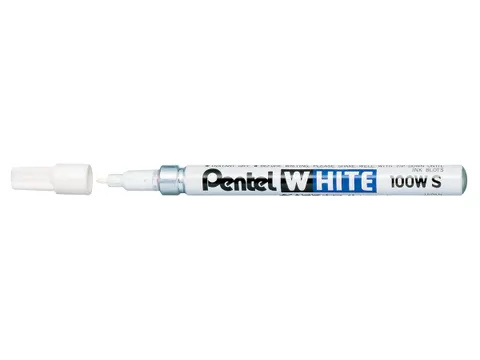 Pentel Paint Marker White Schrijfpunt: 2 mm, Schrijfbreedte: 1.8 mm