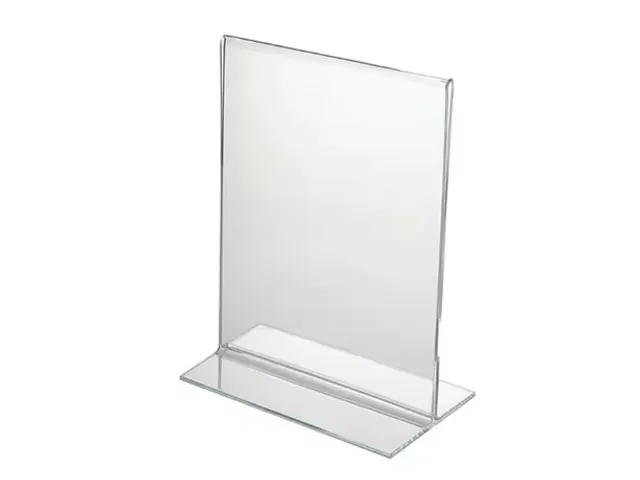 Porte-brochure A5 Acrylique Forme-T