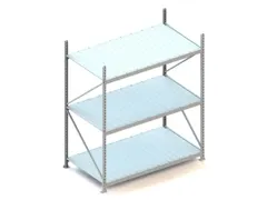 Breedvakstelling Basisveld Hxbxd 2200x1907x1050mm 3 Stalen Legborden