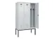 locker voor scheiding van kleding,HxBxD 2120x1200x500mm,3vak