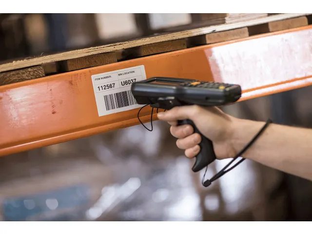 Brother BDE-1J050102-102 printeretiket Wit Zelfklevend label 102x50mm