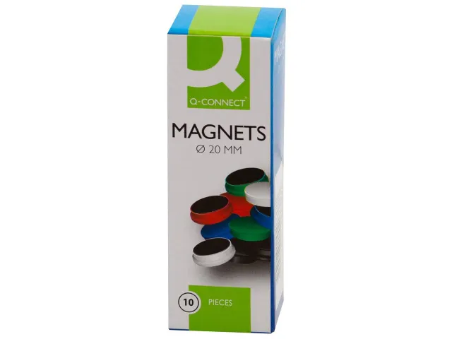 Magneten 20 Mm Rood 10 Stuks