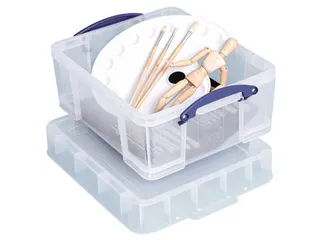 Opbergdoos 18 Liter Xl Transparant - 1