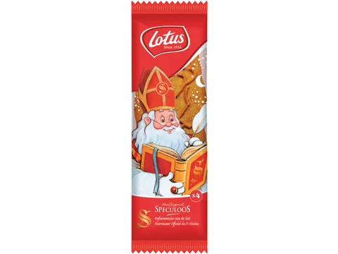 speculaaskoekjes, Sinterklaas, 14 cm, pakje van 4