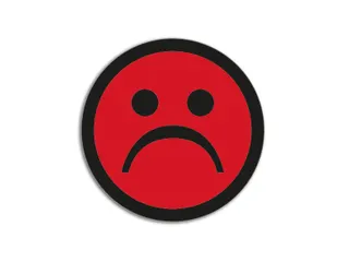 Impressiemagneetfolie Face Rood Ø50mm x 0,85mm - 2